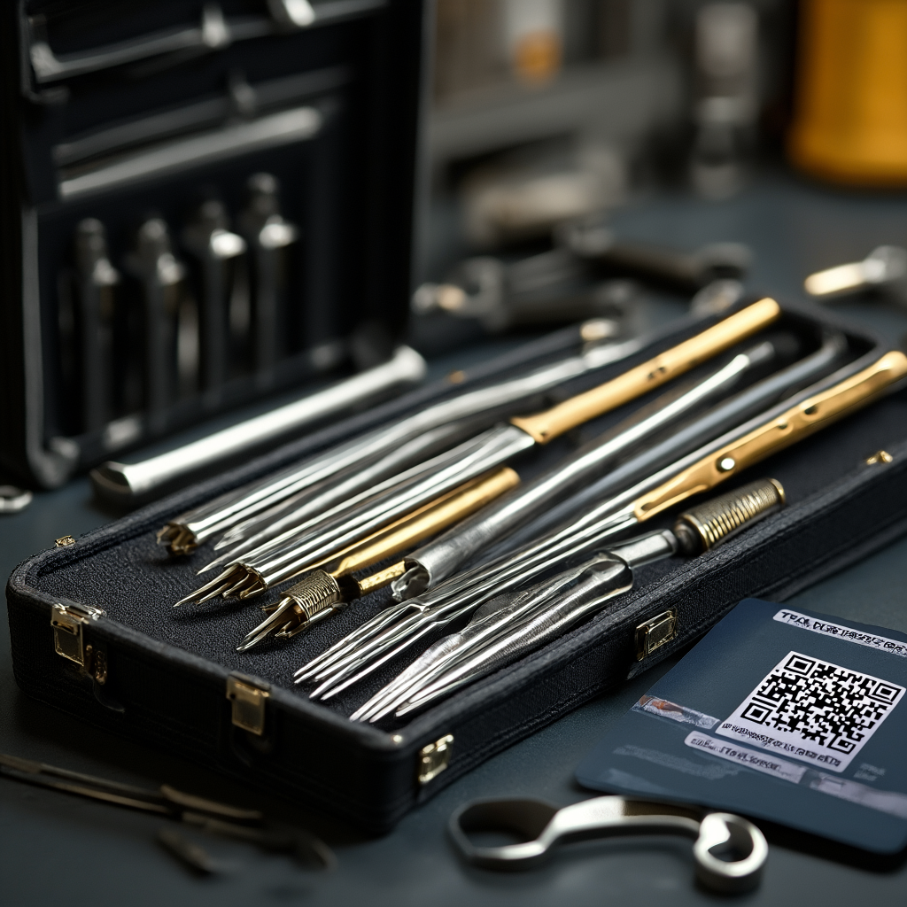 Master Lock Mechanics with the 25-Piece Professional Lock Pick Set